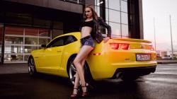 Chevrolet Camaro and hot legs model