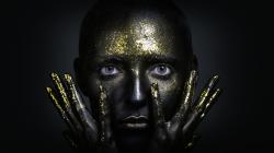 Gold Dust and Black Paint